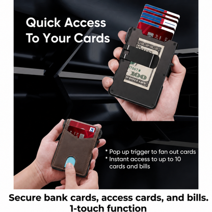 Avendore MagVault® Minimalist Wallet - Maximum Capacity. Minimal Footprint.