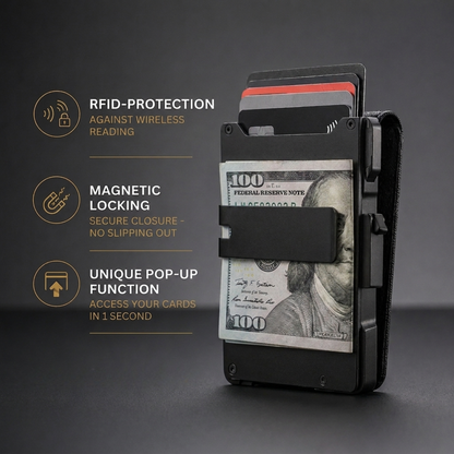 Avendore MagVault® Minimalist Wallet - Maximum Capacity. Minimal Footprint.