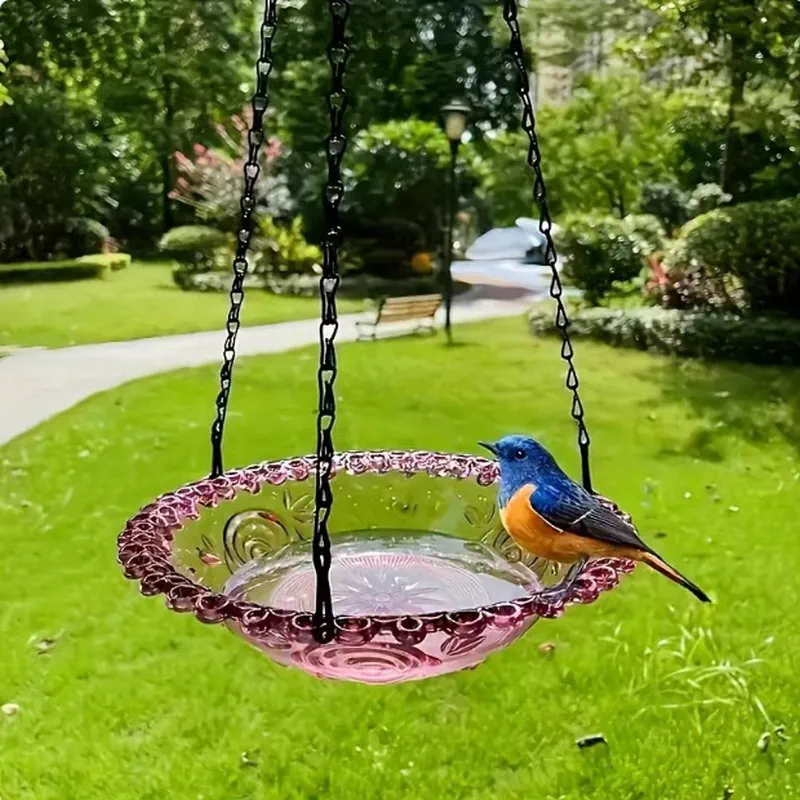 🎉 Special Offer Today Only!🐦Solar Cascade Hanging Bird Bath Fountain