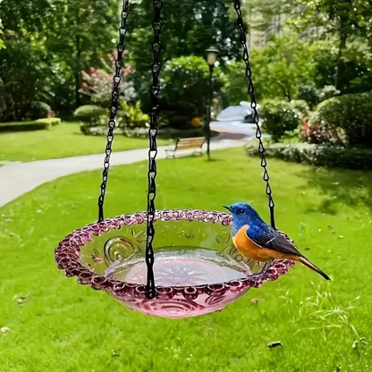🎉 Special Offer Today Only!🐦Solar Cascade Hanging Bird Bath Fountain