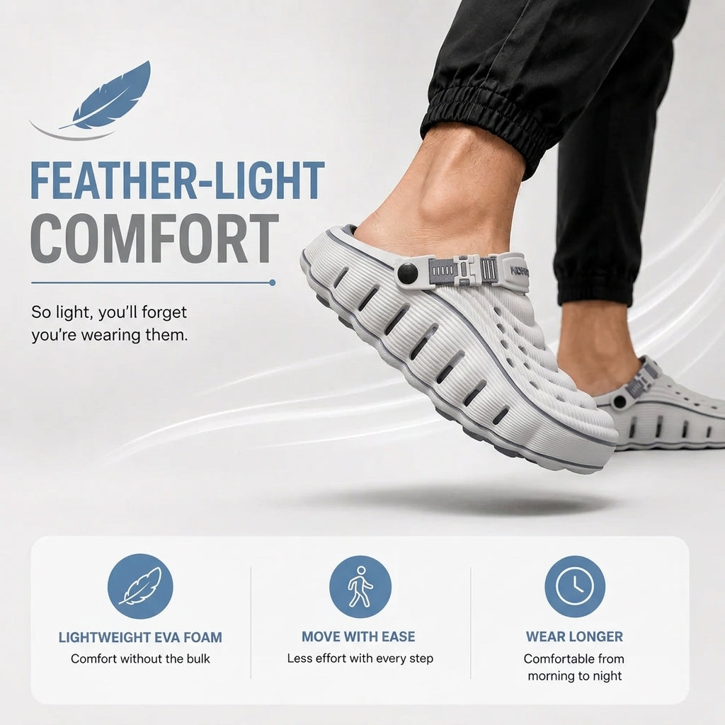Avendore™  Cloud Walk Men's Clogs